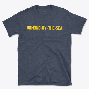 Ormond-by-the-sea Florida Classic Block Basic T-Shirt