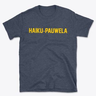 Haiku-pauwela Hawaii Classic Block Basic T-Shirt