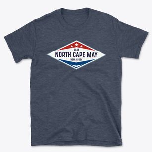 North Cape May New Jersey Diamond Star Basic T-Shirt