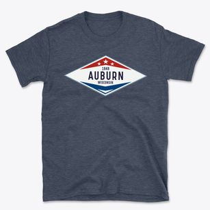 Auburn Wisconsin Diamond Star Basic T-Shirt