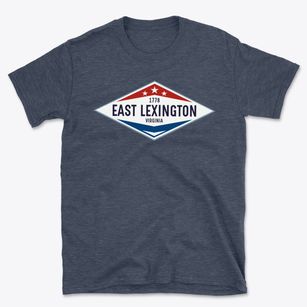 East Lexington Virginia Diamond Star Basic T-Shirt