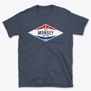 Monsey New York Diamond Star Basic T-Shirt