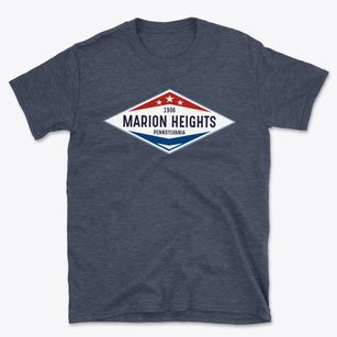 Marion Heights Pennsylvania Diamond Star Basic T-Shirt