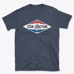 Star Junction Pennsylvania Diamond Star Basic T-Shirt