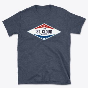 St. Cloud Wisconsin Diamond Star Basic T-Shirt