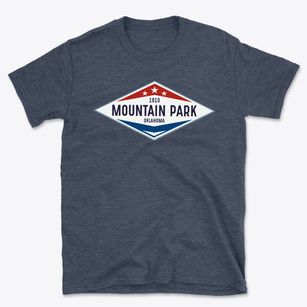 Mountain Park Oklahoma Diamond Star Basic T-Shirt