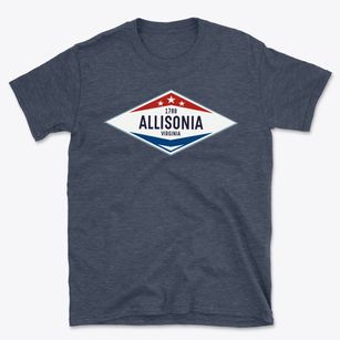 Allisonia Virginia Diamond Star Basic T-Shirt