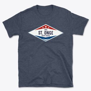 St. Onge South Dakota Diamond Star Basic T-Shirt