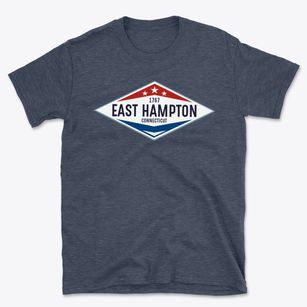 East Hampton Connecticut Diamond Star Basic T-Shirt