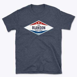 Blandon Pennsylvania Diamond Star Basic T-Shirt