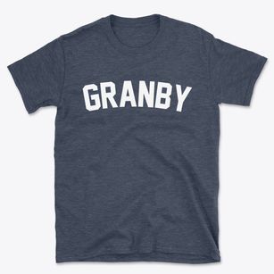 Granby New York Classic Curve Basic T-Shirt