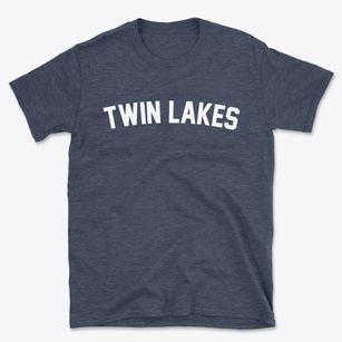 Twin Lakes Wisconsin Classic Curve Basic T-Shirt