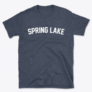 Spring Lake New Jersey Classic Curve Basic T-Shirt