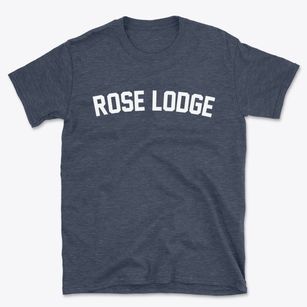 Rose Lodge Oregon Classic Curve Basic T-Shirt