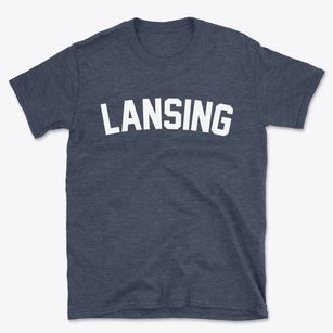 Lansing Illinois Classic Curve Basic T-Shirt