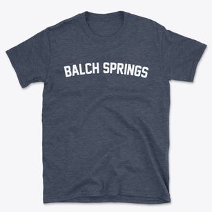 Balch Springs Texas Classic Curve Basic T-Shirt