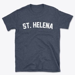 St. Helena North Carolina Classic Curve Basic T-Shirt
