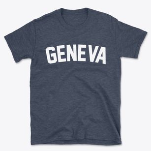 Geneva Pennsylvania Classic Curve Basic T-Shirt
