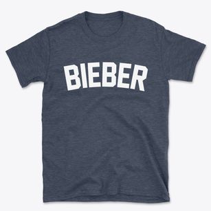 Bieber California Classic Curve Basic T-Shirt