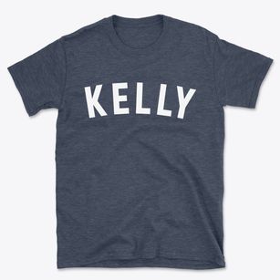 Kelly Wyoming Classic Curve Basic T-Shirt