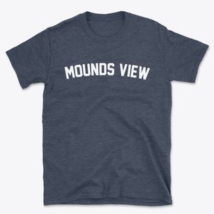 Mounds View Minnesota Classic Curve Basic T-Shirt