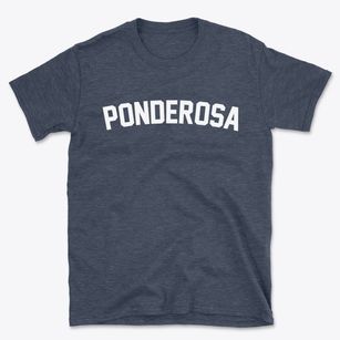 Ponderosa California Classic Curve Basic T-Shirt