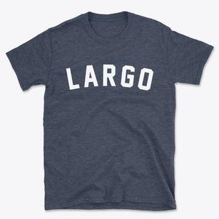 Largo Maryland Classic Curve Basic T-Shirt