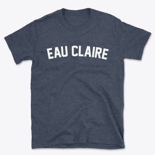 Eau Claire Wisconsin Classic Curve Basic T-Shirt