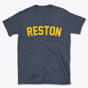 Reston Virginia Classic Curve Basic T-Shirt