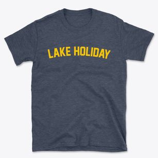 Lake Holiday Illinois Classic Curve Basic T-Shirt