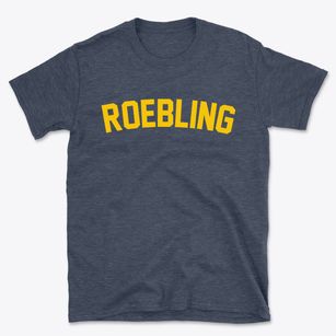 Roebling New Jersey Classic Curve Basic T-Shirt