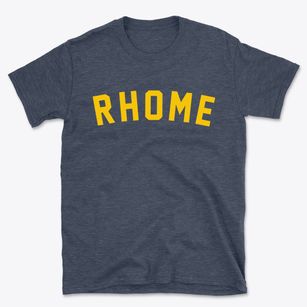 Rhome Texas Classic Curve Basic T-Shirt