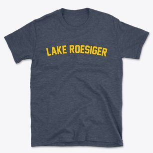 Lake Roesiger Washington Classic Curve Basic T-Shirt