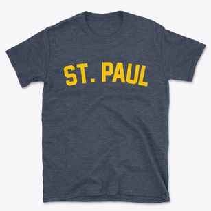 St. Paul Kansas Classic Curve Basic T-Shirt