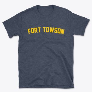 Fort Towson Oklahoma Classic Curve Basic T-Shirt