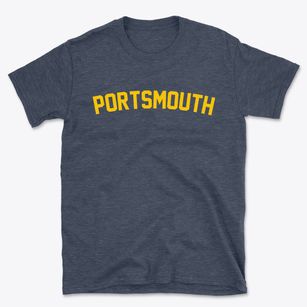 Portsmouth Rhode Island Classic Curve Basic T-Shirt
