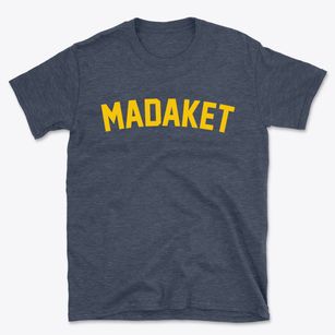 Madaket Massachusetts Classic Curve Basic T-Shirt