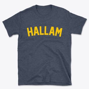 Hallam Nebraska Classic Curve Basic T-Shirt