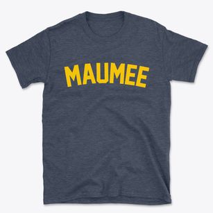 Maumee Ohio Classic Curve Basic T-Shirt