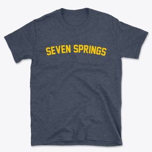 Seven Springs Pennsylvania Classic Curve Basic T-Shirt