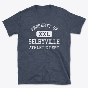Selbyville Delaware Athletic Dept Basic T-Shirt