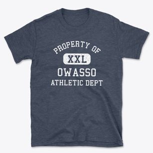 Owasso Oklahoma Athletic Dept Basic T-Shirt