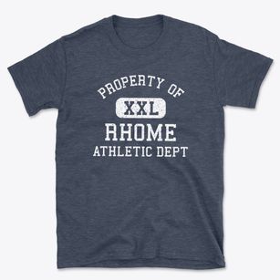 Rhome Texas Athletic Dept Basic T-Shirt