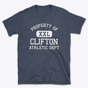 Clifton Virginia Athletic Dept Basic T-Shirt