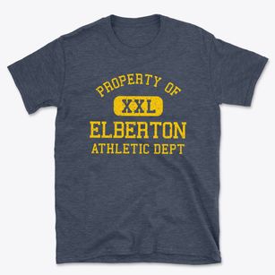 Elberton Georgia Athletic Dept Basic T-Shirt