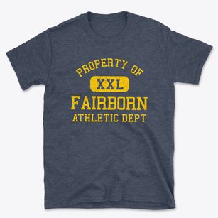 Fairborn Ohio Athletic Dept Basic T-Shirt