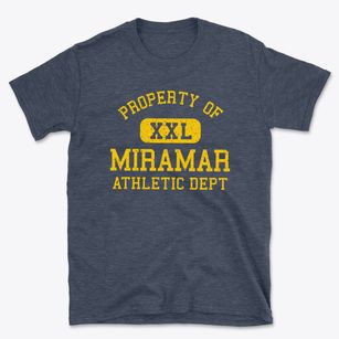 Miramar Florida Athletic Dept Basic T-Shirt