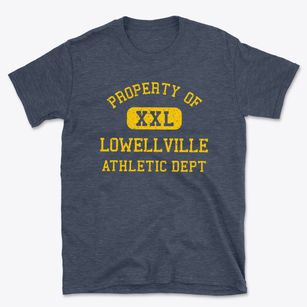 Lowellville Ohio Athletic Dept Basic T-Shirt