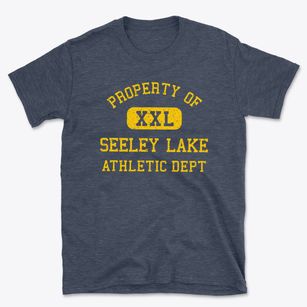Seeley Lake Montana Athletic Dept Basic T-Shirt