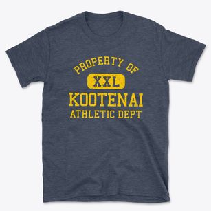 Kootenai Idaho Athletic Dept Basic T-Shirt